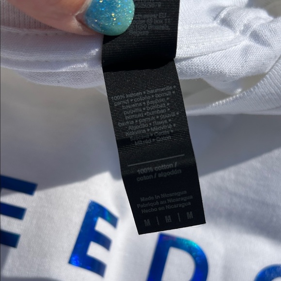 FREEDOM keep love alive white tee. NWT - Picture 5 of 5